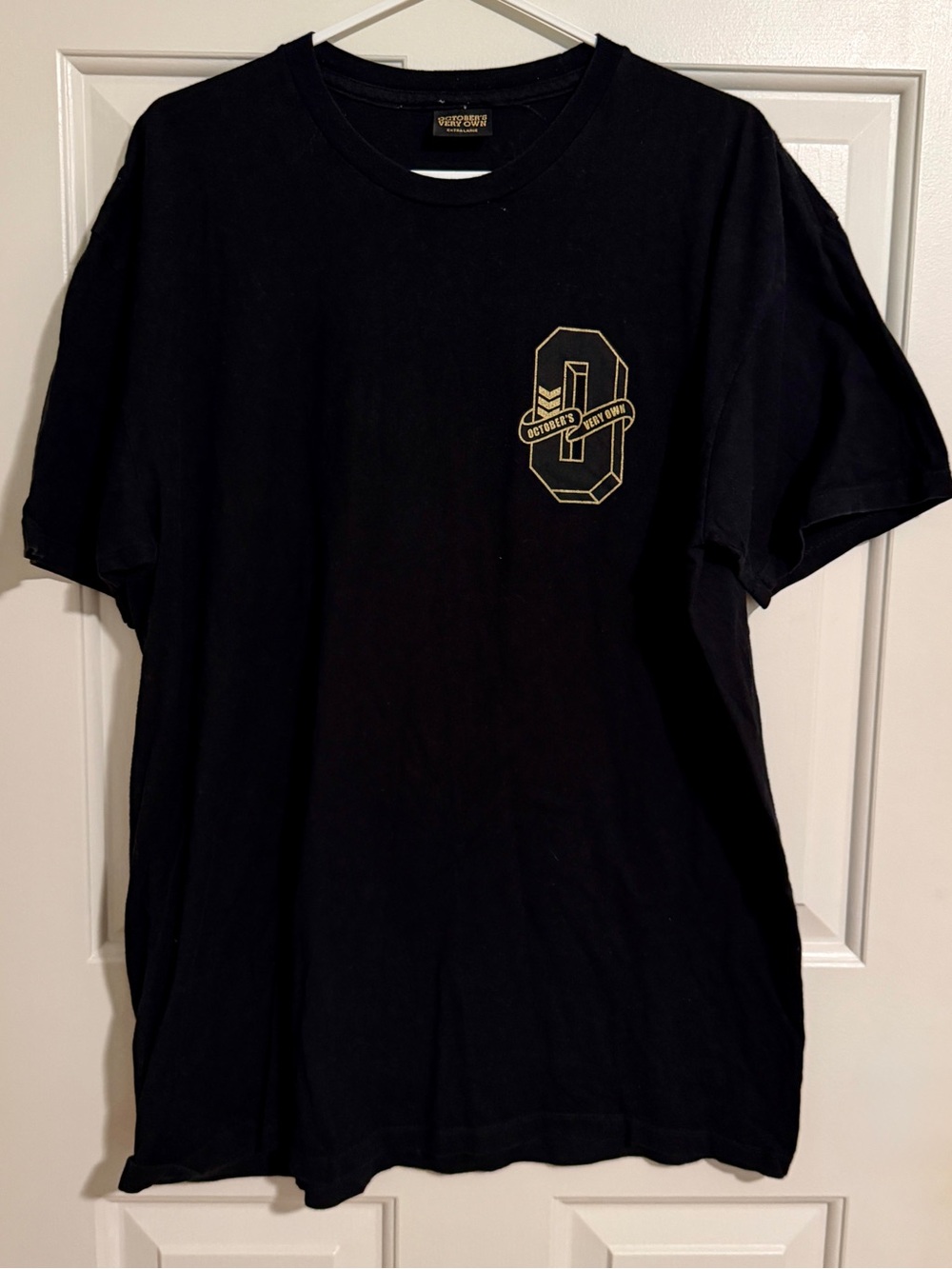 OVO October’s Very Own Black Gold Logo T-Shirt XL Drake